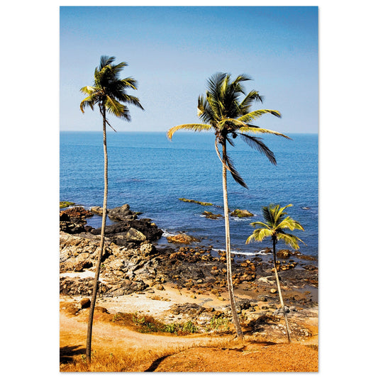 Golden Sands of Goa Poster 21x29.7 cm 8x12" No Border
