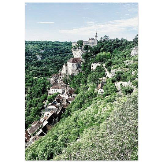 Rocamadour France Poster 50x70 cm 20x28″ No Border