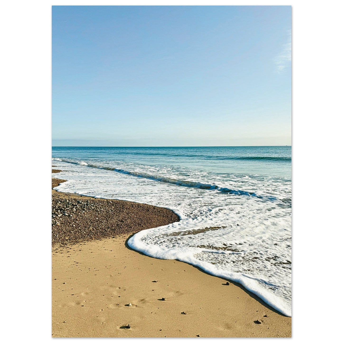 Norfolk Coastline United Kingdom Poster 13x18 cm 5x7″ No Border
