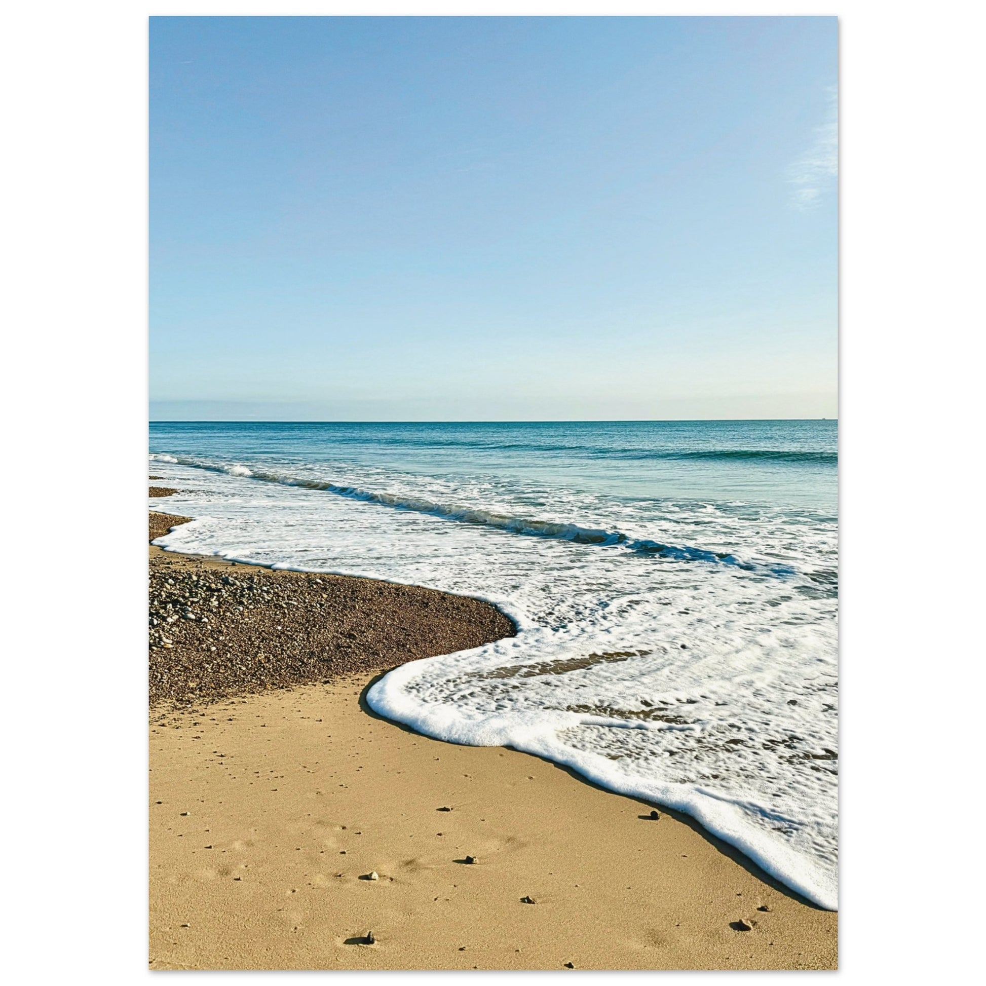 Norfolk Coastline United Kingdom Poster 13x18 cm 5x7″ No Border