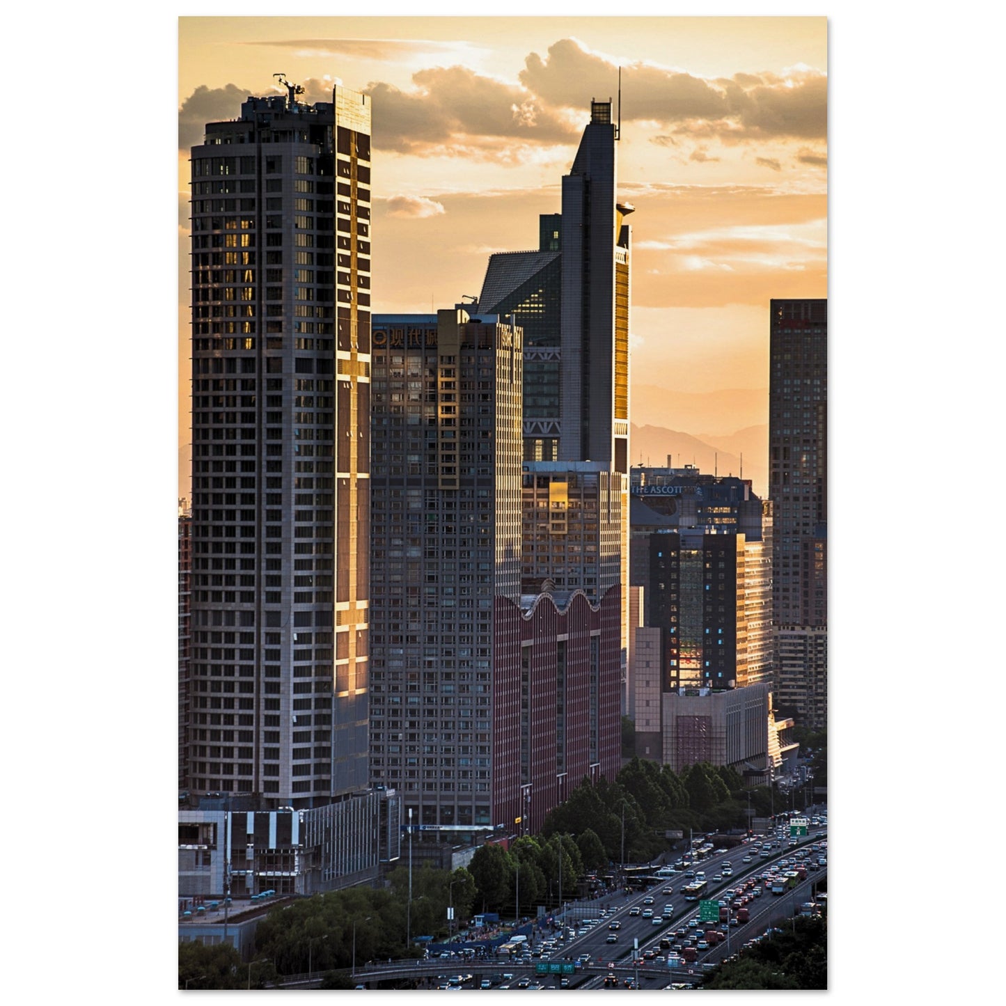 Beijing Urban Elegance Poster 60x90 cm 24x36″ No Border