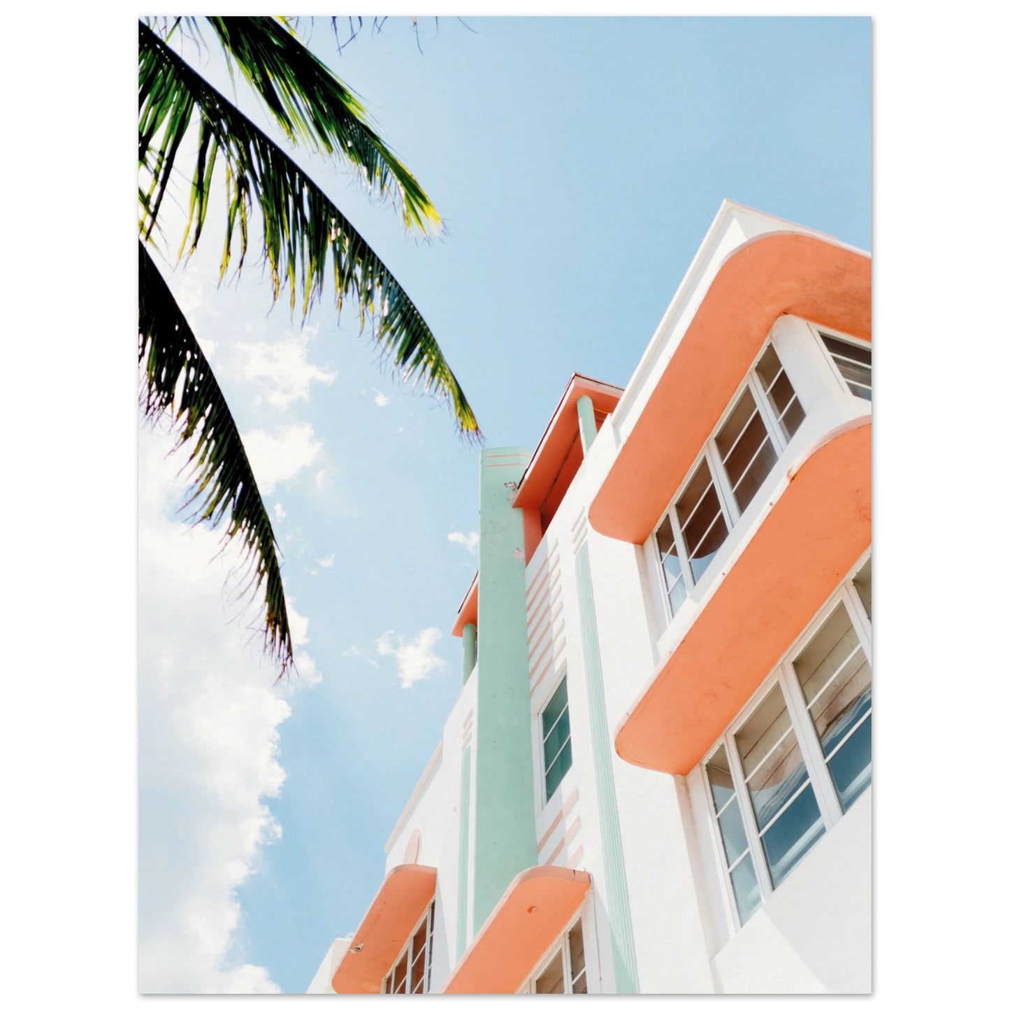 Miami Streets Poster 30x40 cm 12x16″ No Border