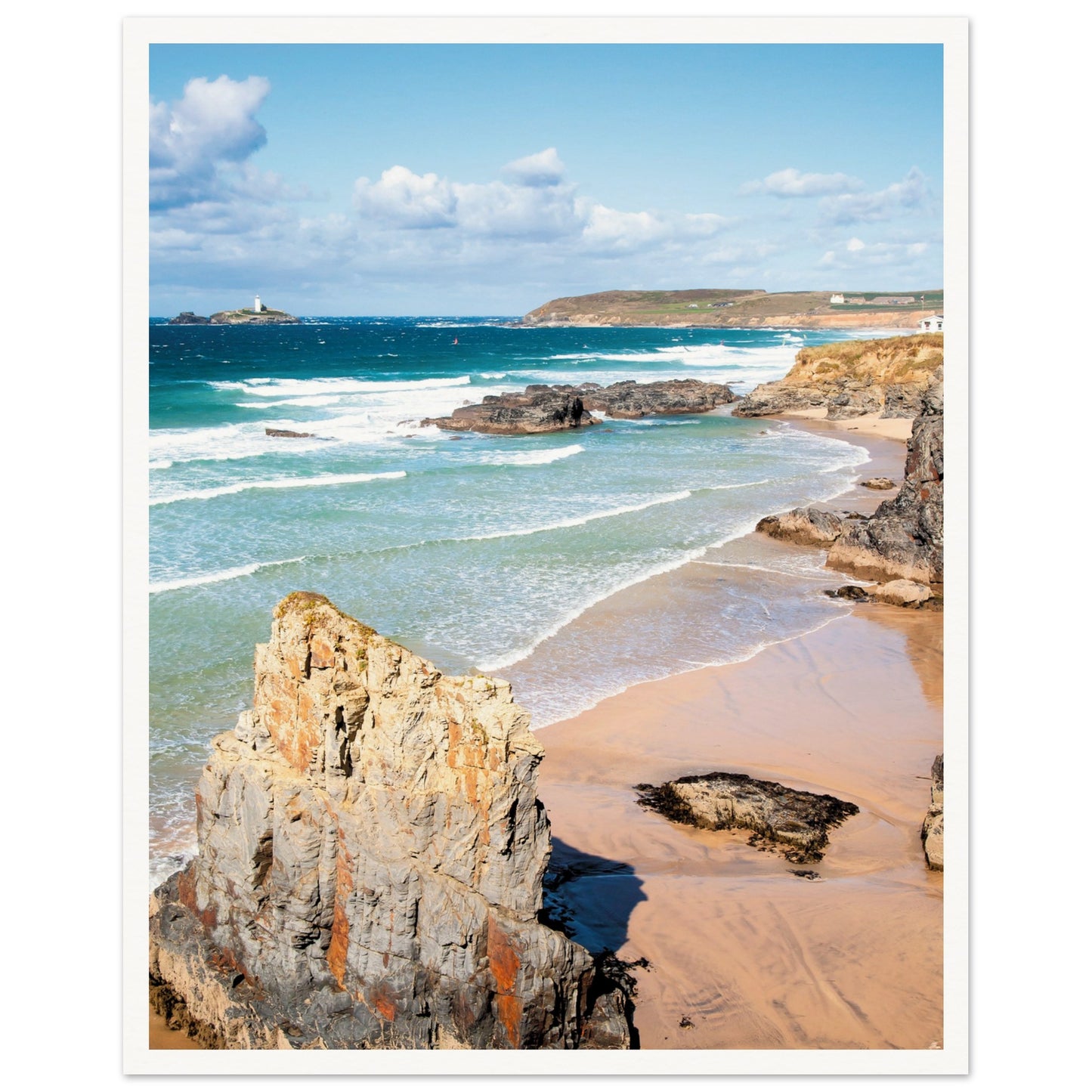 Great Ocean Road, Victoria, Australia Poster 40x50 cm 16x20″ Border