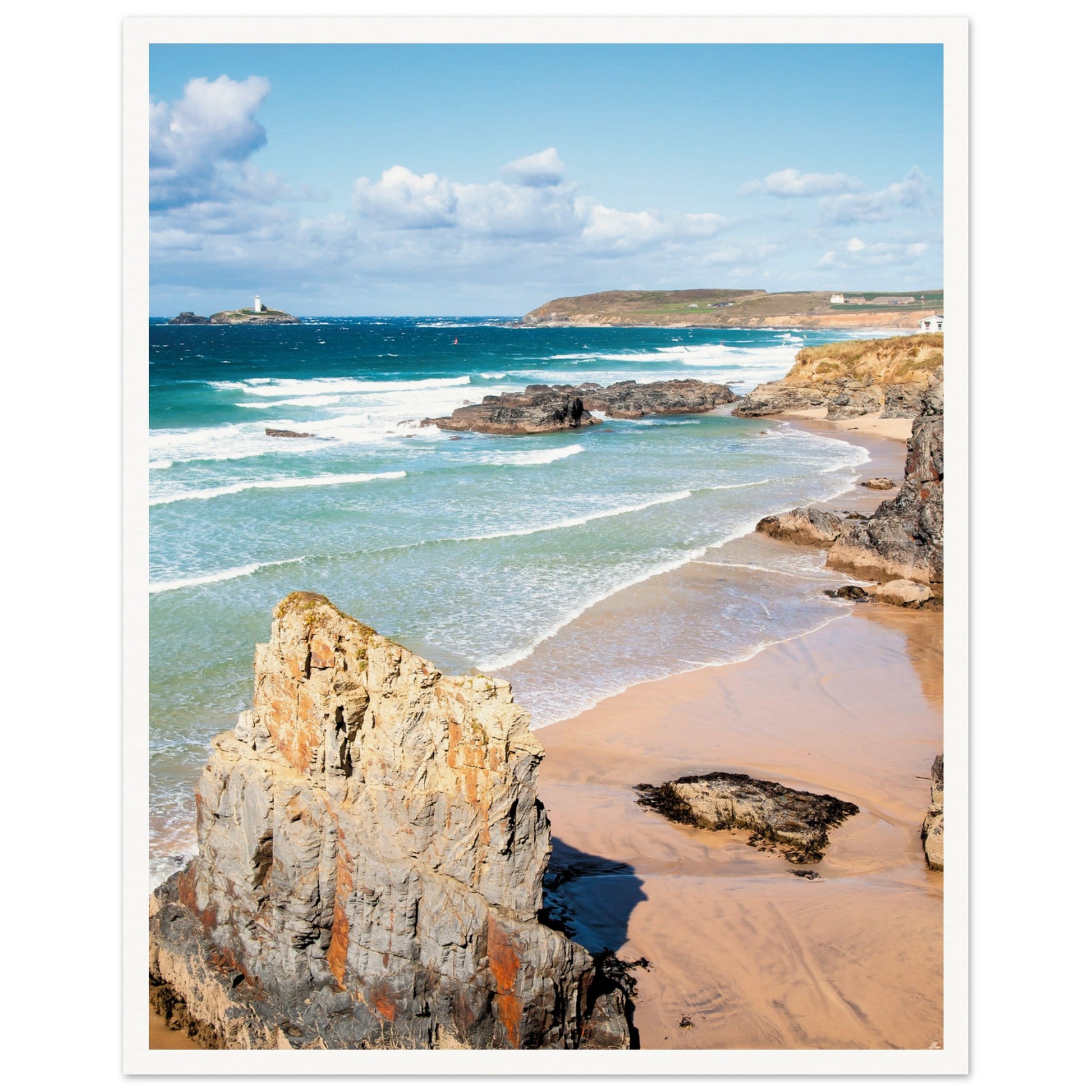 Great Ocean Road, Victoria, Australia Poster 40x50 cm 16x20″ Border