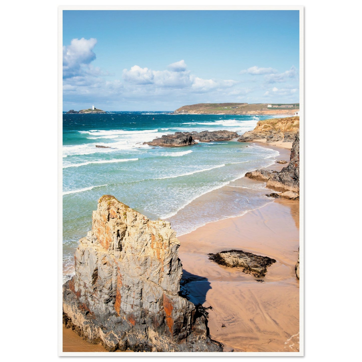 Great Ocean Road, Victoria, Australia Poster 70x100 cm 28x40″ Border