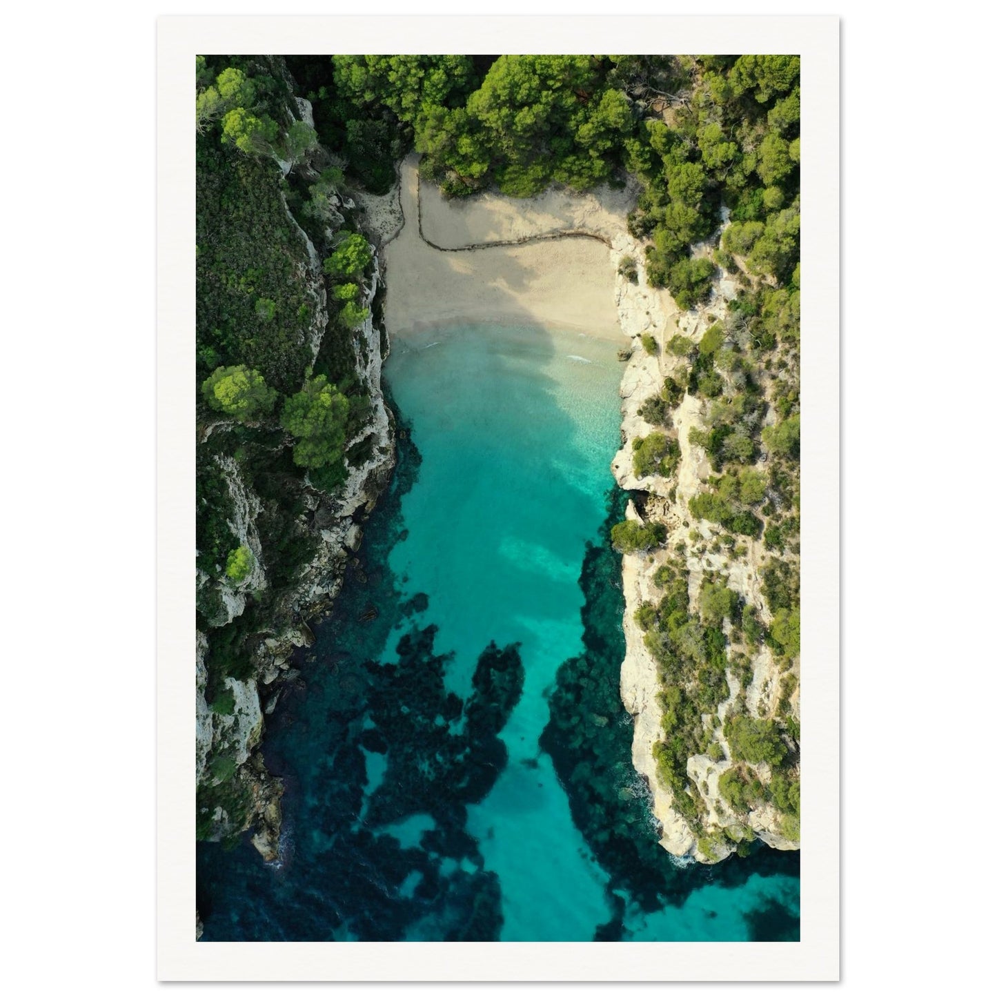 Menorca’s Turquoise Paradise Poster