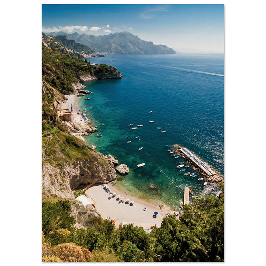 Amalfi Coast, Italy Poster A2 (42 x 59.4 cm) No Border