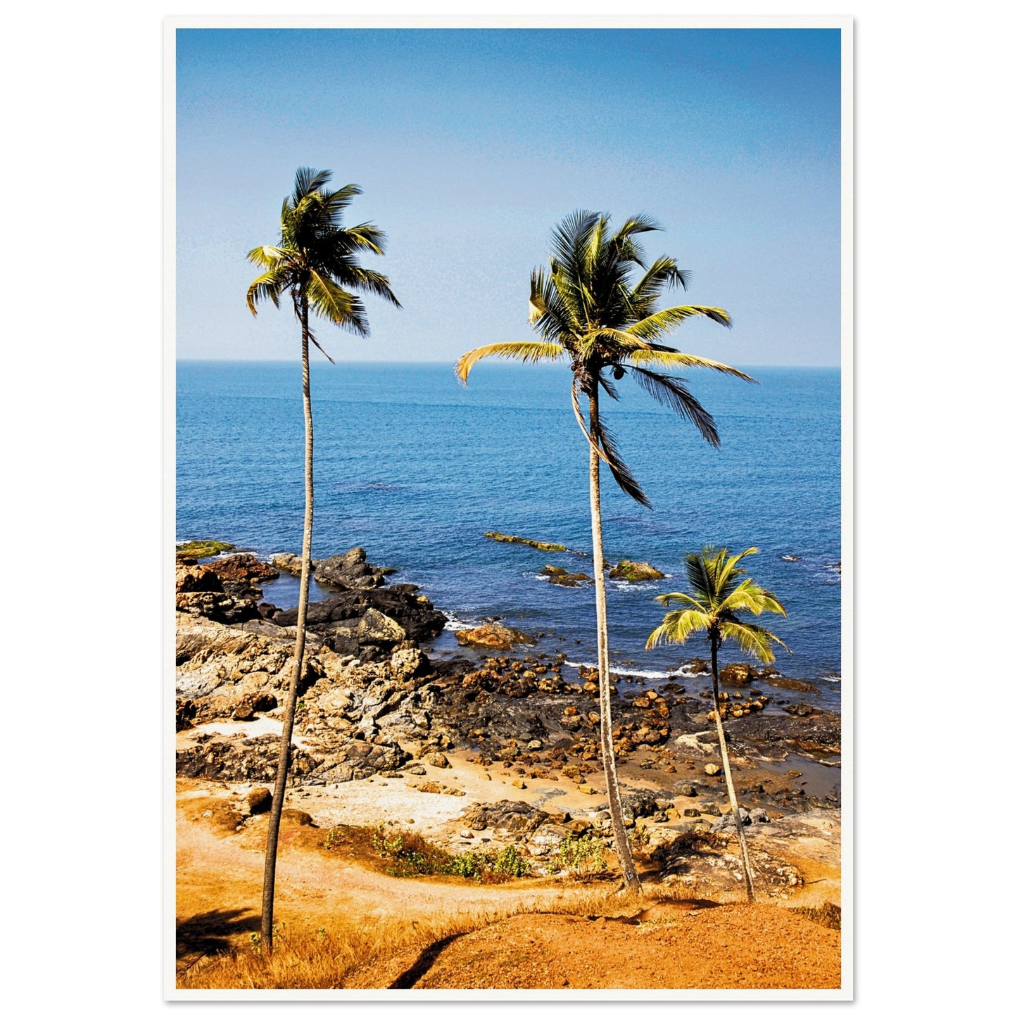Golden Sands of Goa Poster 70x100 cm 28x40″ Border