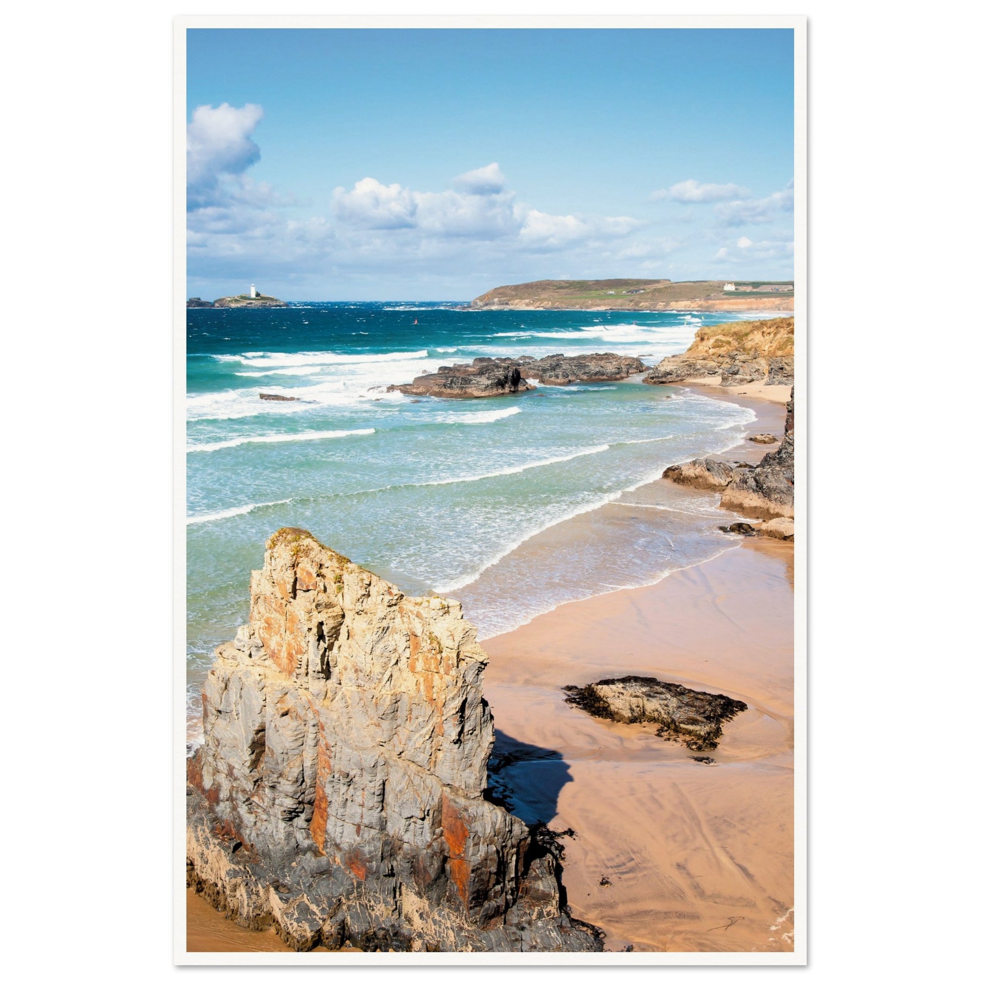 Great Ocean Road, Victoria, Australia Poster 60x90 cm 24x36″ Border