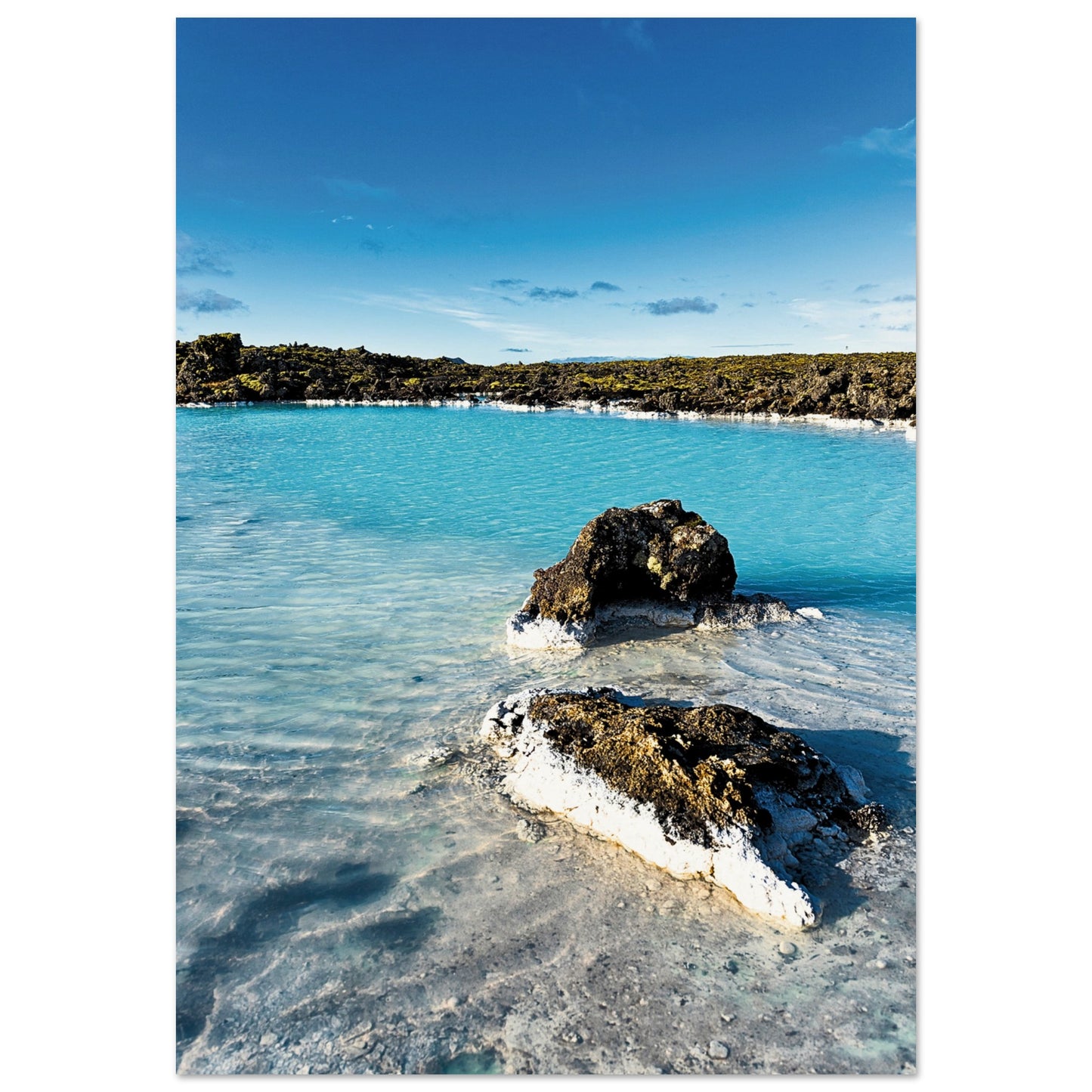 Blue Lagoon South Iceland Poster 70x100 cm 28x40″ No Border