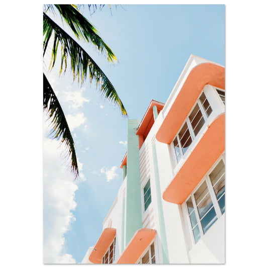 Miami Streets Poster 70x100 cm 28x40″ No Border