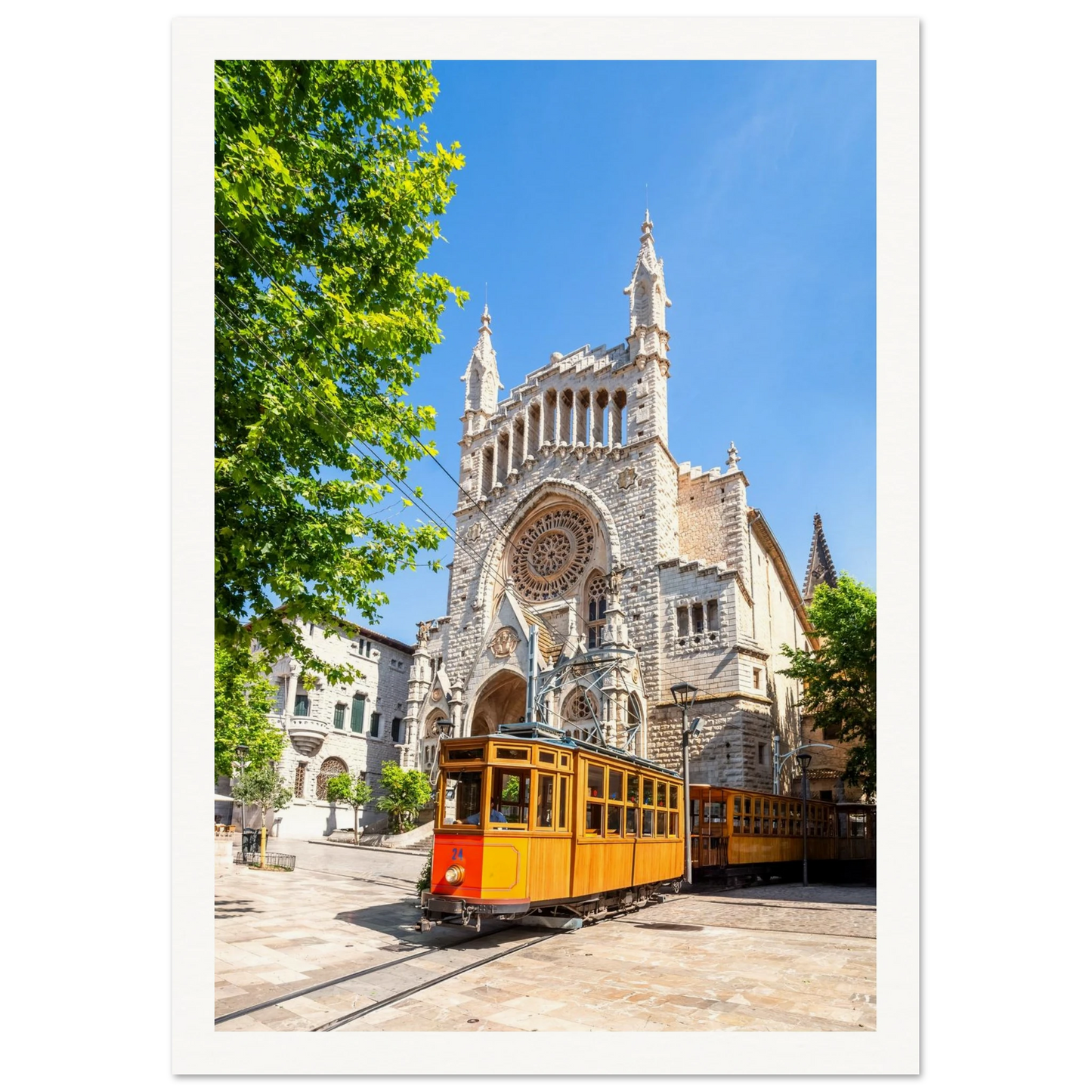 Spanish Charm Poster 21x29.7 cm 8x12" Border