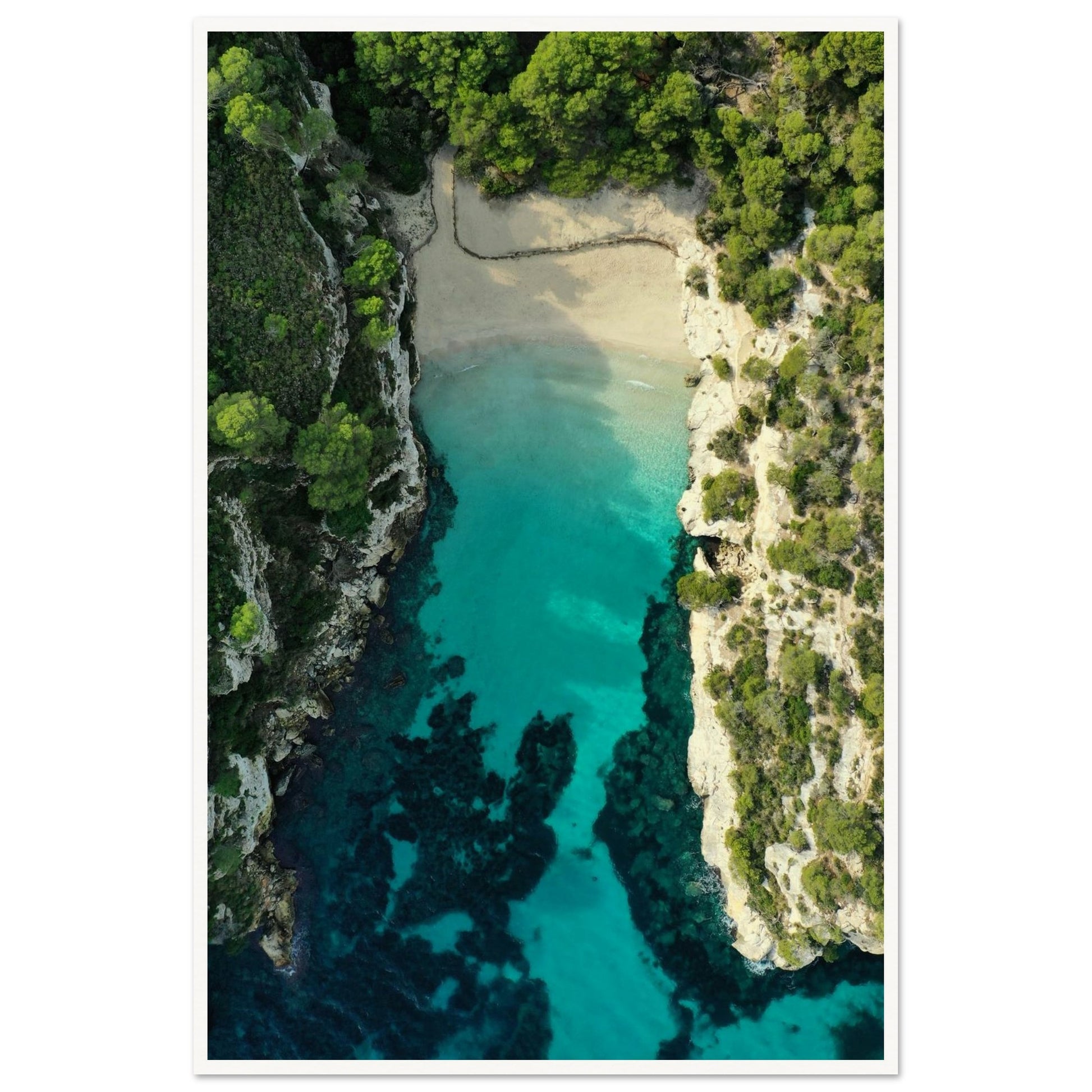 Menorca’s Turquoise Paradise Poster