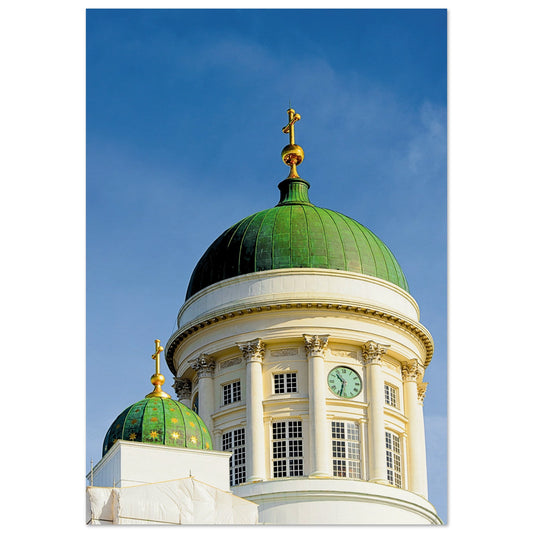 Helsinki Cathedral Top Poster 70x100 cm 28x40″ No Border