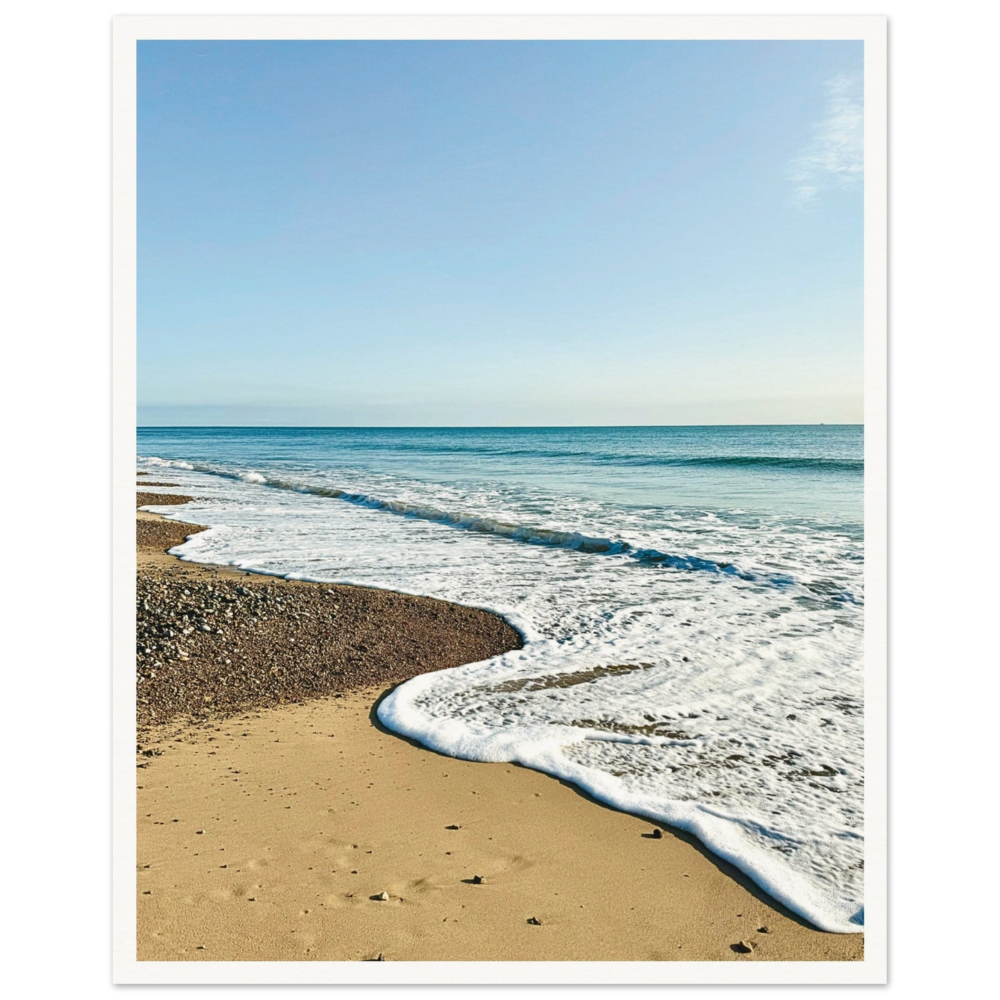 Norfolk Coastline United Kingdom Poster 40x50 cm 16x20″ Border