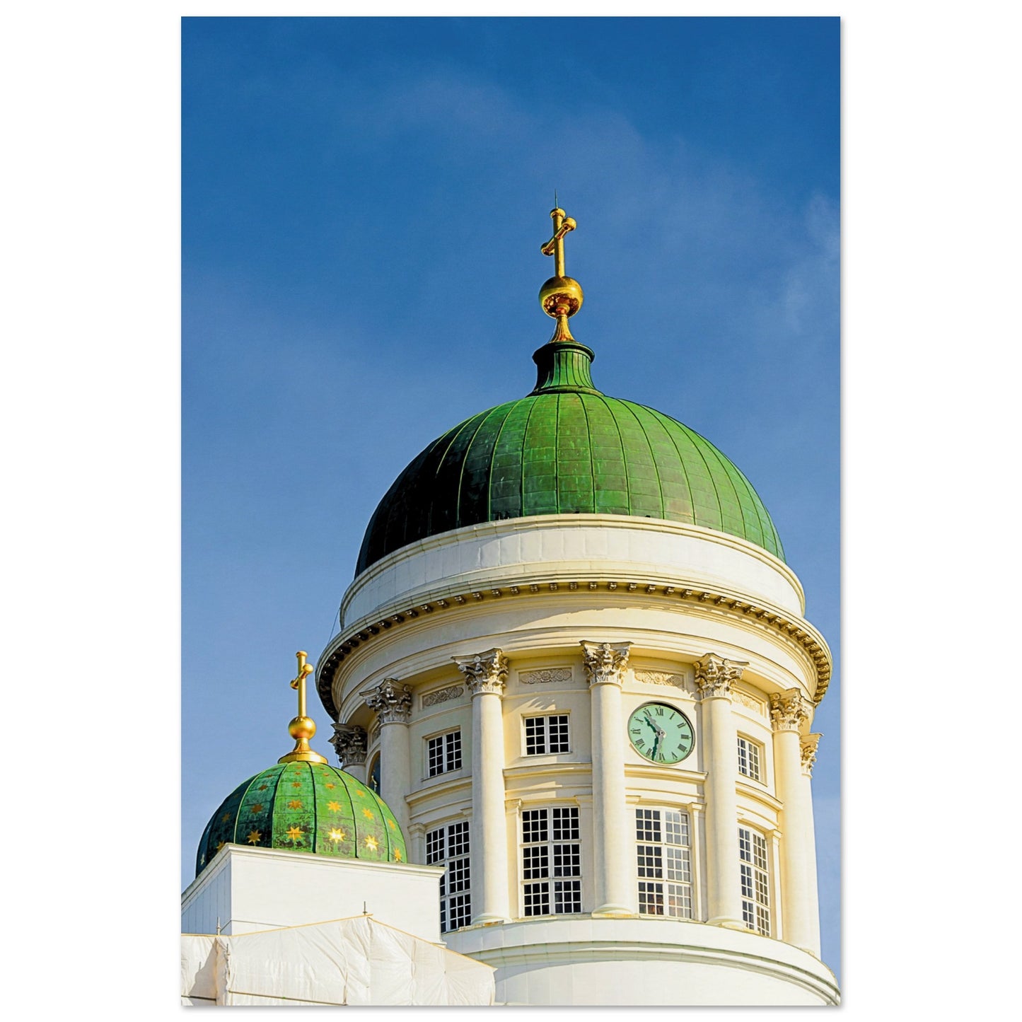 Helsinki Cathedral Top Poster 60x90 cm 24x36″ No Border