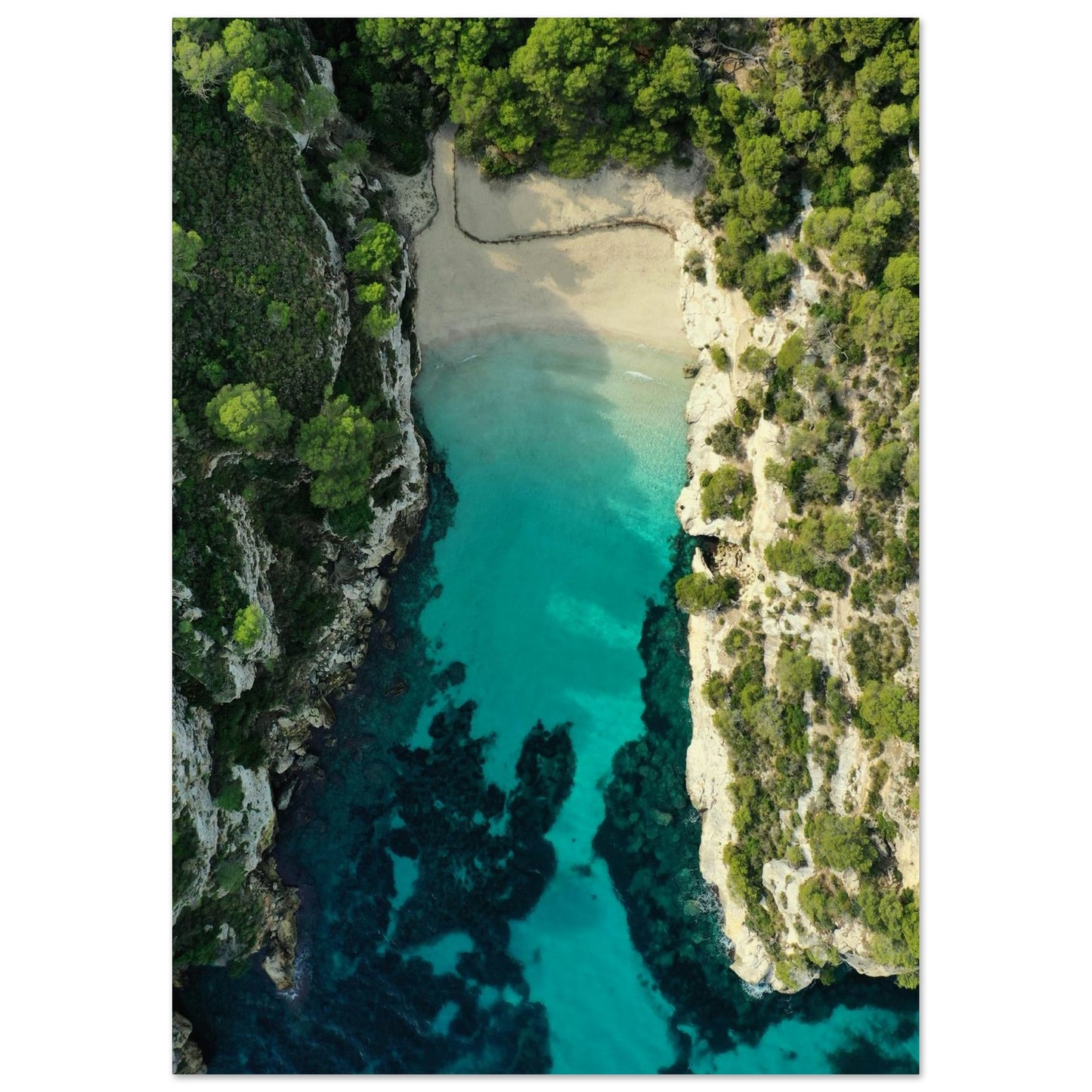 Menorca’s Turquoise Paradise Poster