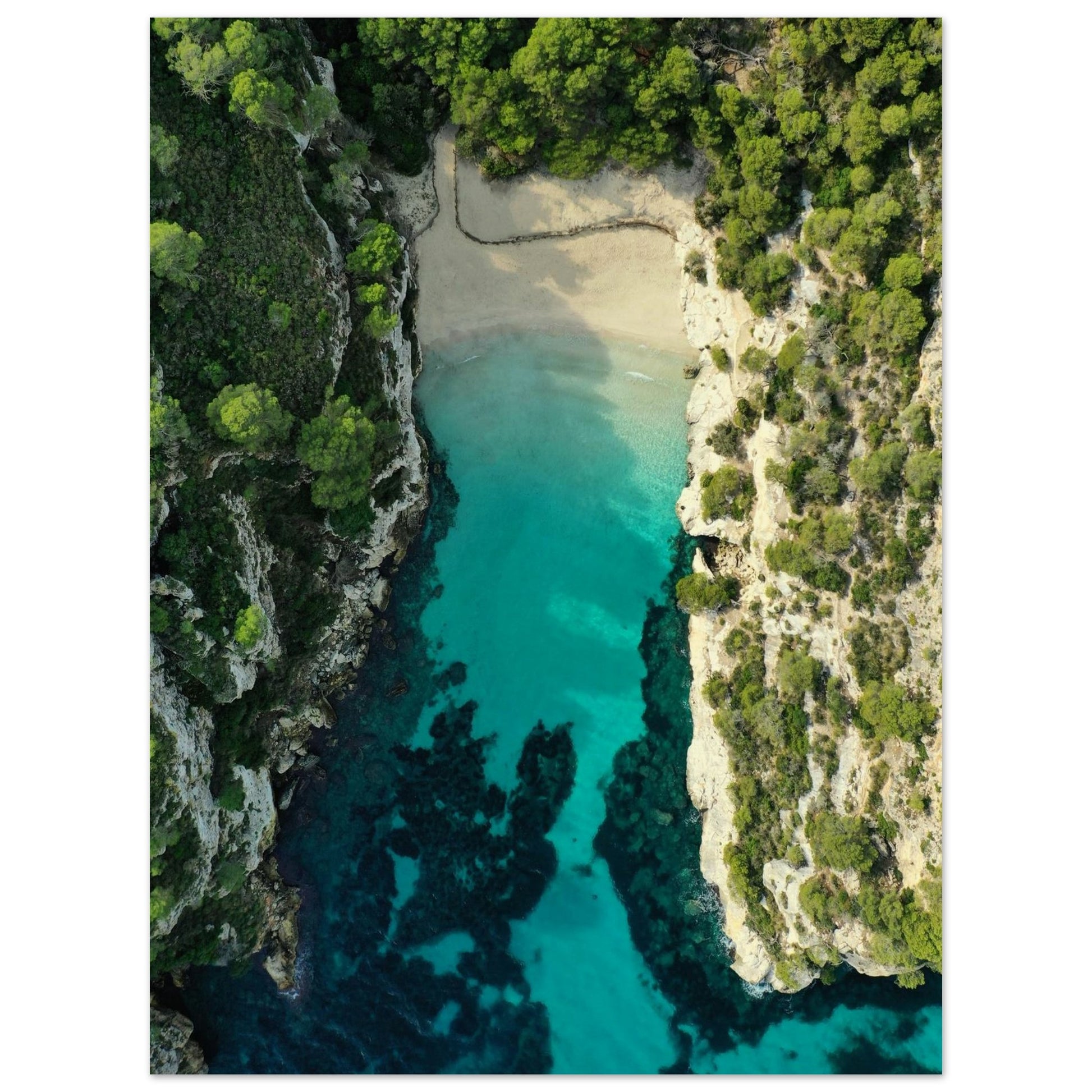 Menorca’s Turquoise Paradise Poster