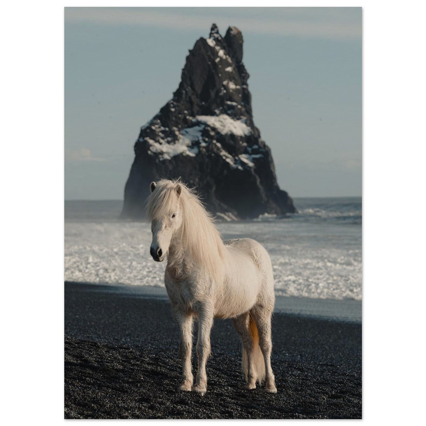 Horse Riding in Iceland Poster 13x18 cm 5x7″ No Border