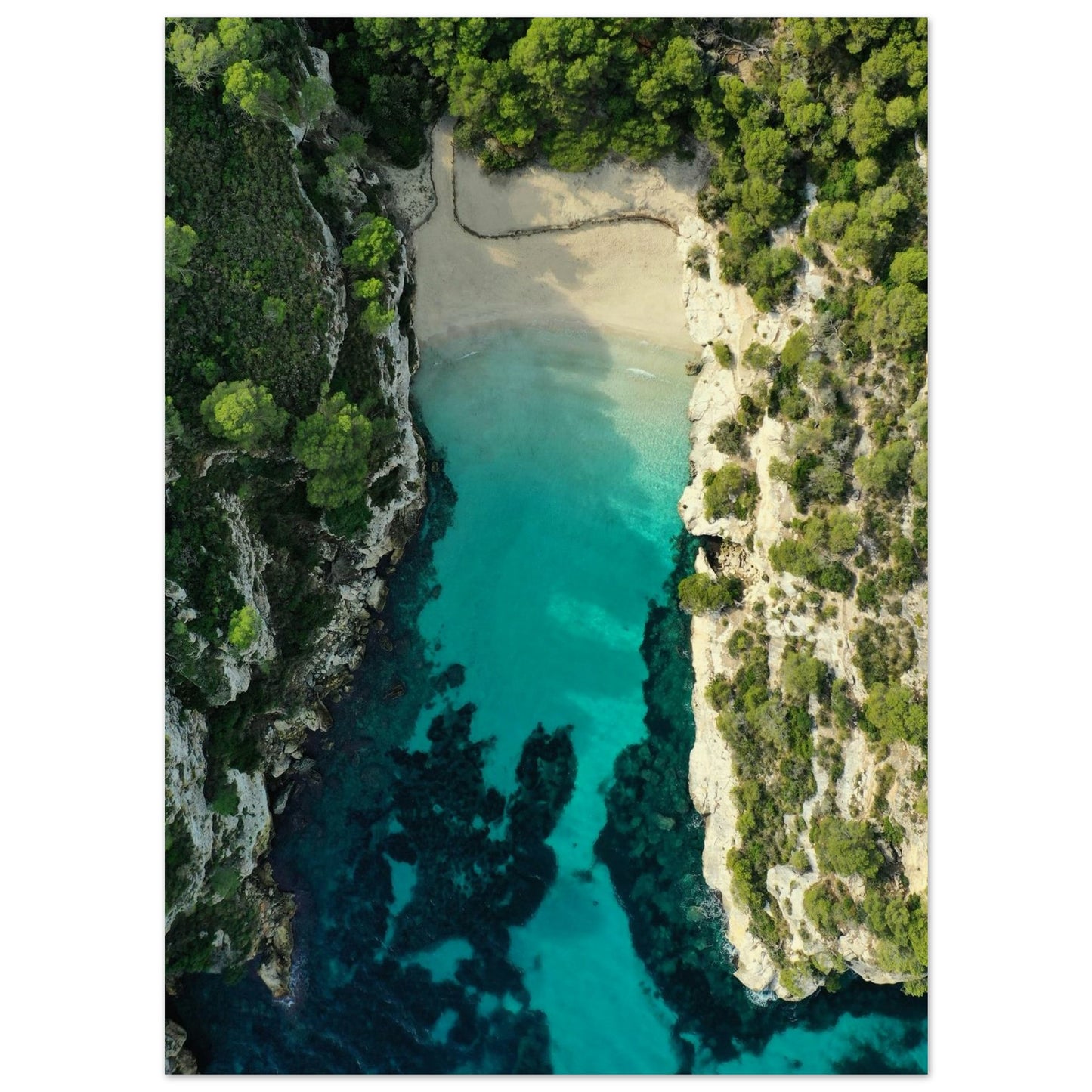 Menorca’s Turquoise Paradise Poster